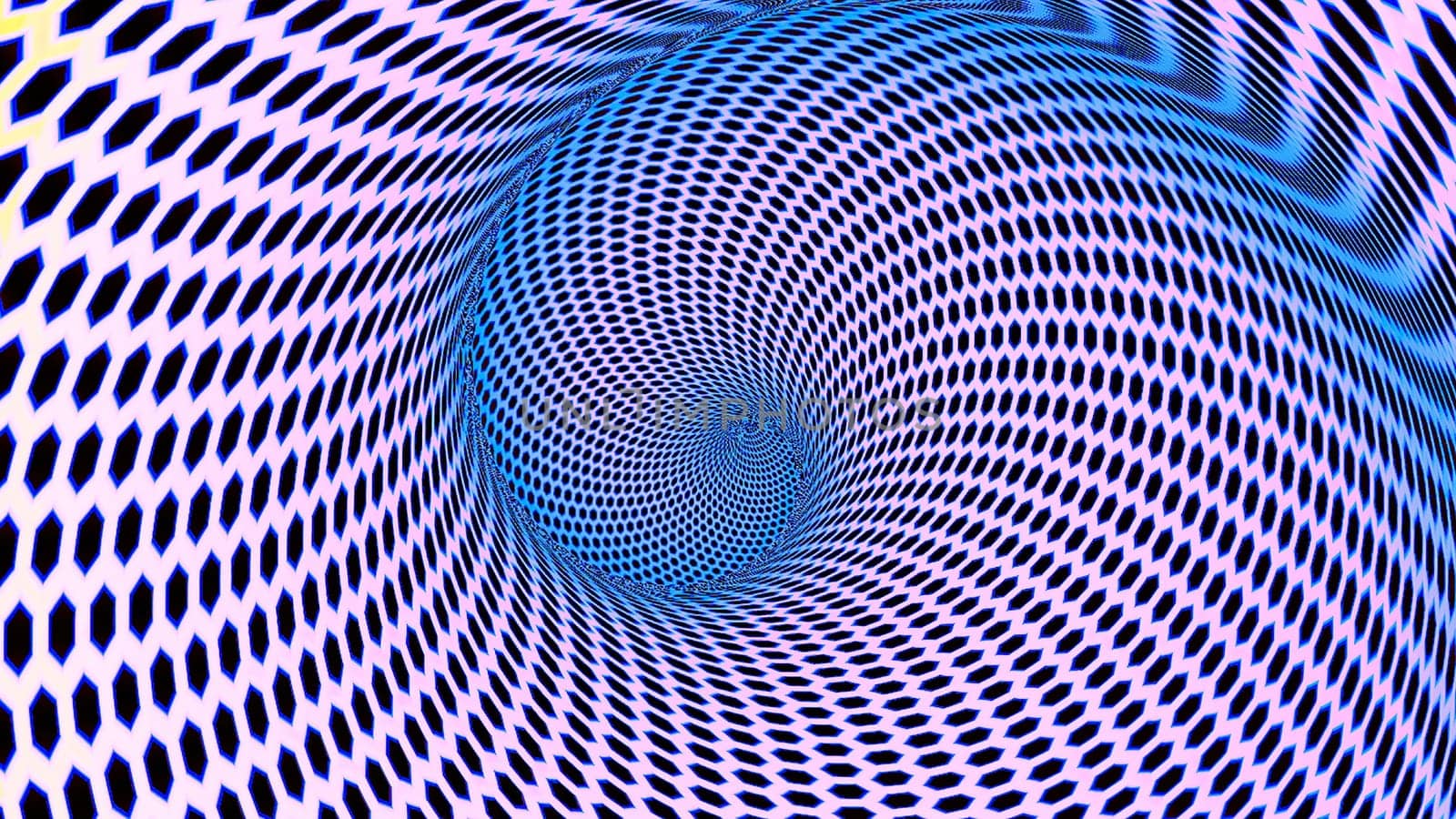 Abstract hypnotic pink and blue spiral tunnel,Abstract hypnotic pink and blue spiral tunnel