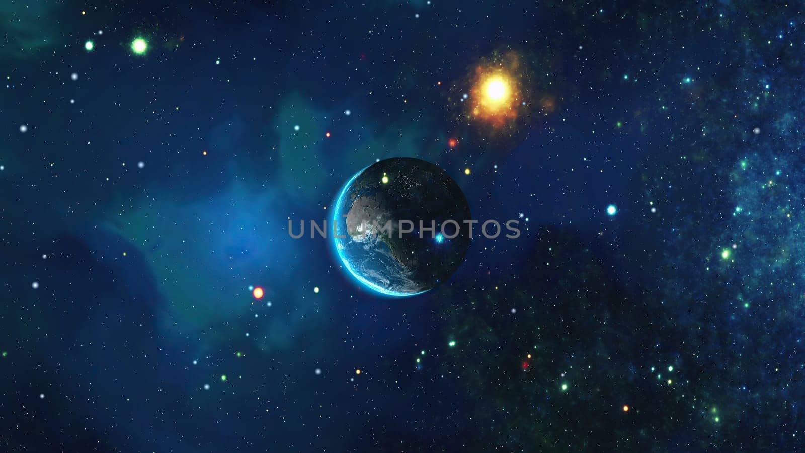 Planet Earth Seen From Space,Planet Earth Seen From Space