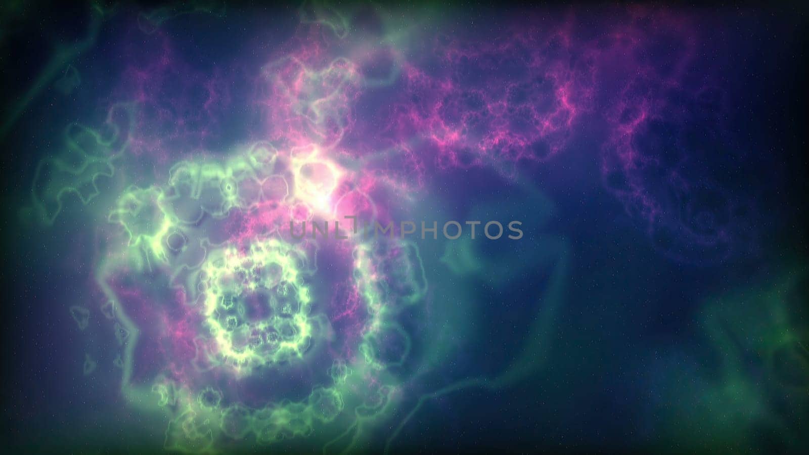 Space Flight Into A Star Field In Galaxy Clouds And Lightning Nebula,Space Flight Into A Star Field In Galaxy Clouds And Lightning Nebula