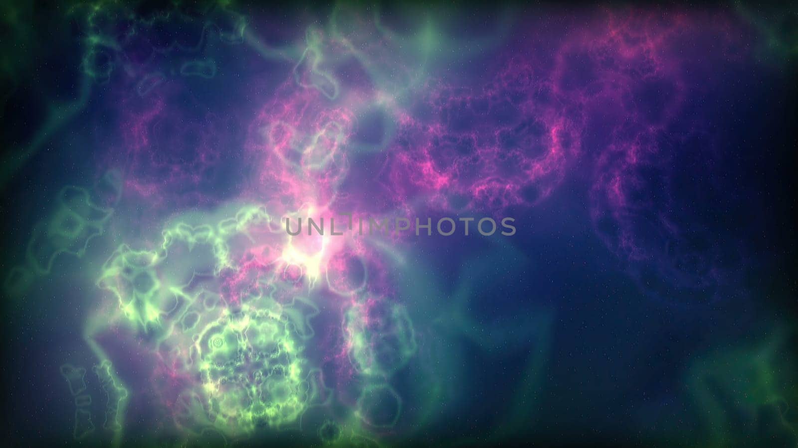 Space Flight Into A Star Field In Galaxy Clouds And Lightning Nebula,Space Flight Into A Star Field In Galaxy Clouds And Lightning Nebula