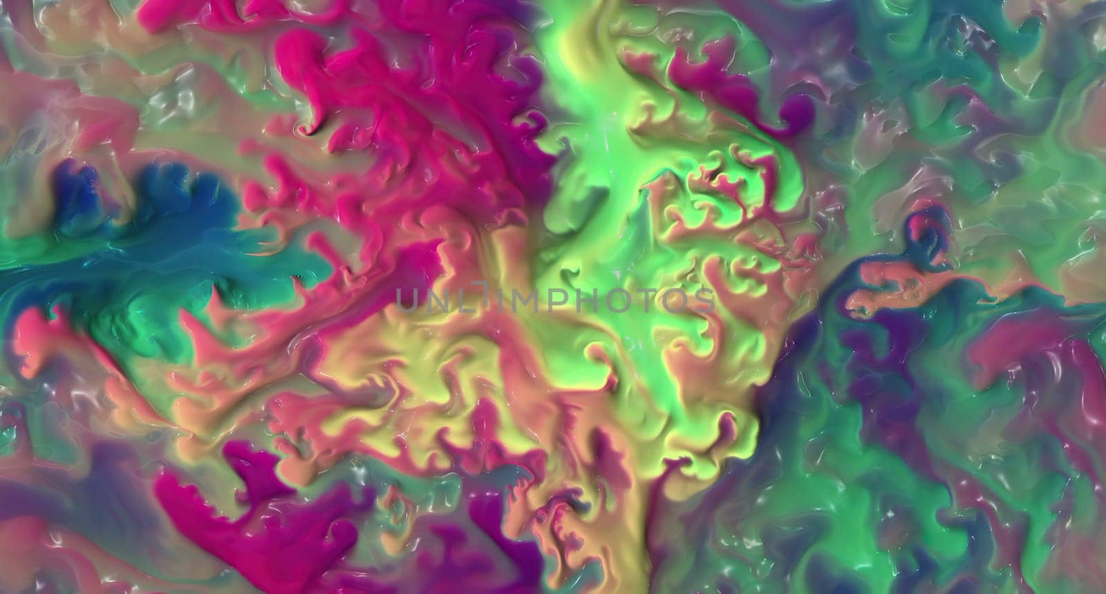 Colorful paint mix with gradient vivid colors,Colorful paint mix with gradient vivid colors