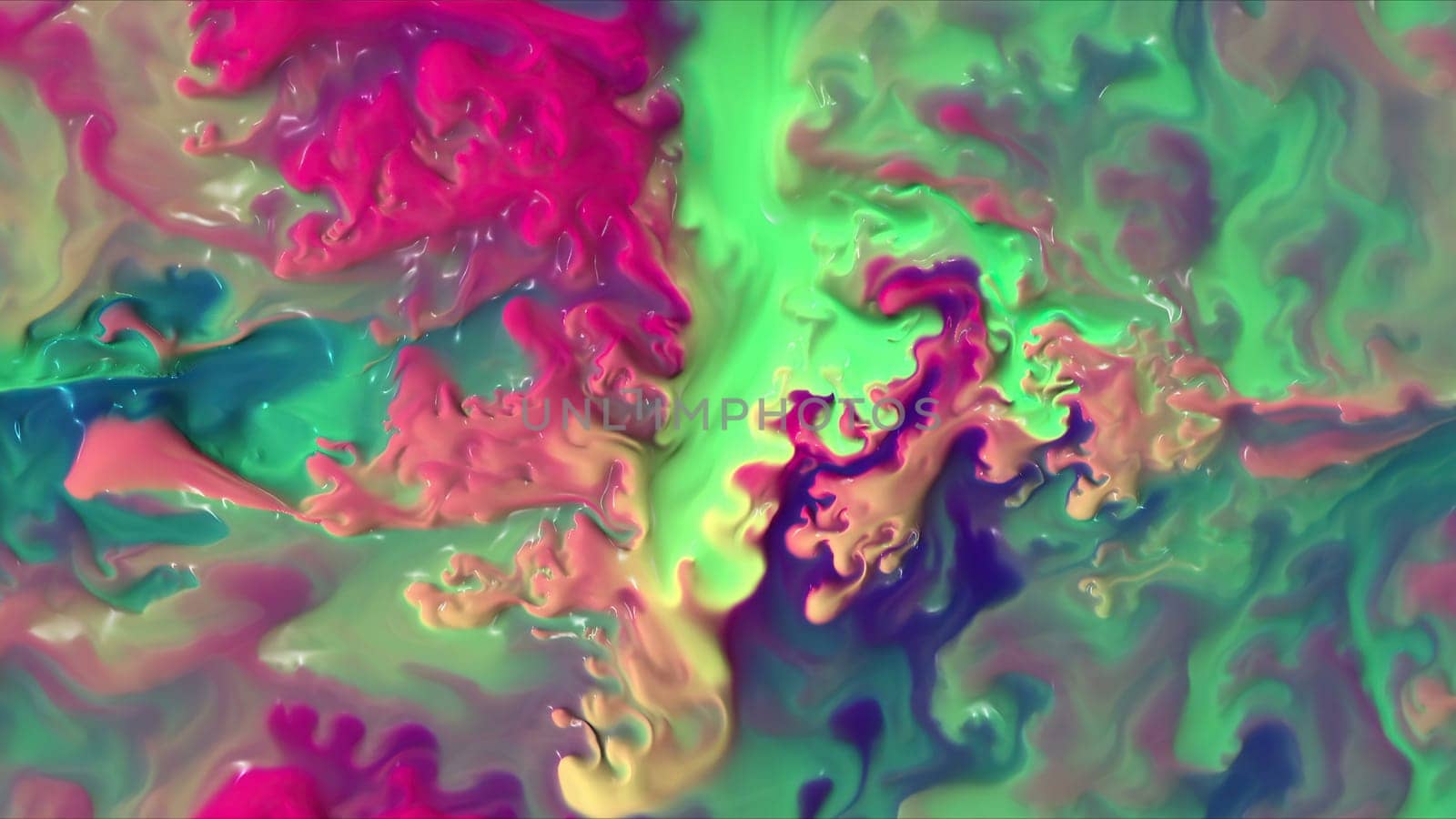 Colorful paint mix with gradient vivid colors,Colorful paint mix with gradient vivid colors