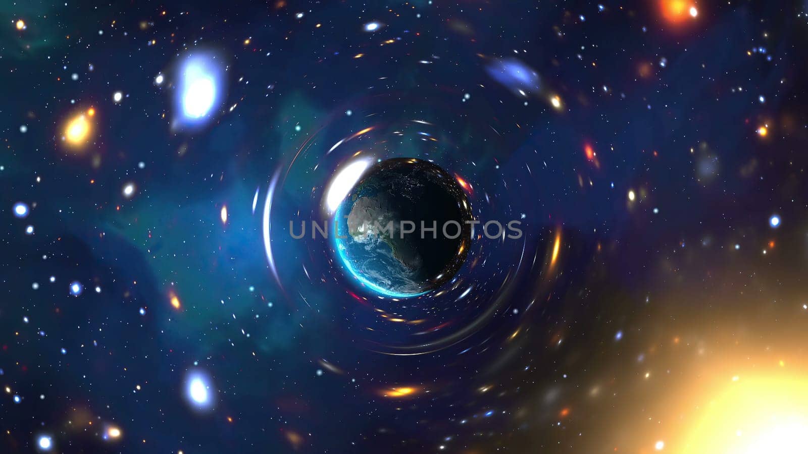 Planet Earth Seen From Space,Planet Earth Seen From Space