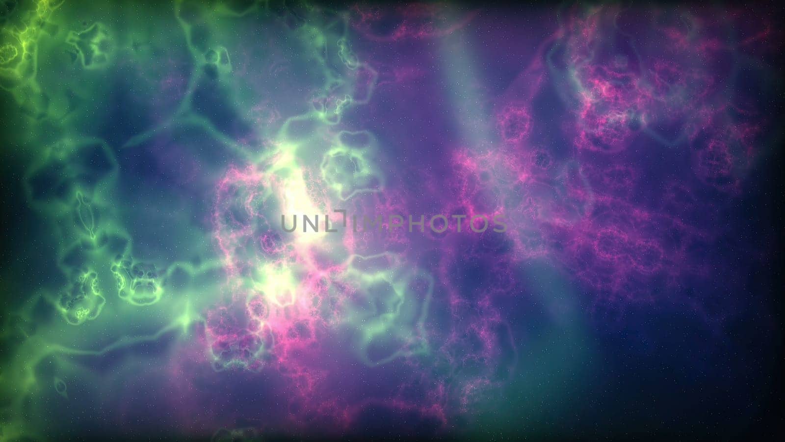 Space Flight Into A Star Field In Galaxy Clouds And Lightning Nebula,Space Flight Into A Star Field In Galaxy Clouds And Lightning Nebula