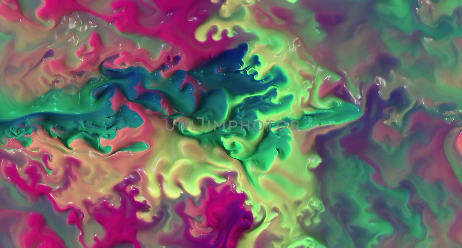 Colorful paint mix with gradient vivid colors,Colorful paint mix with gradient vivid colors