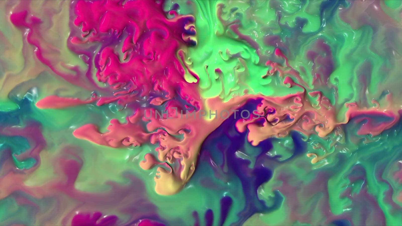 Colorful paint mix with gradient vivid colors,Colorful paint mix with gradient vivid colors