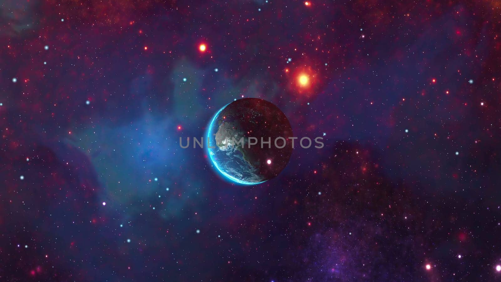 Planet Earth Seen From Space,Planet Earth Seen From Space