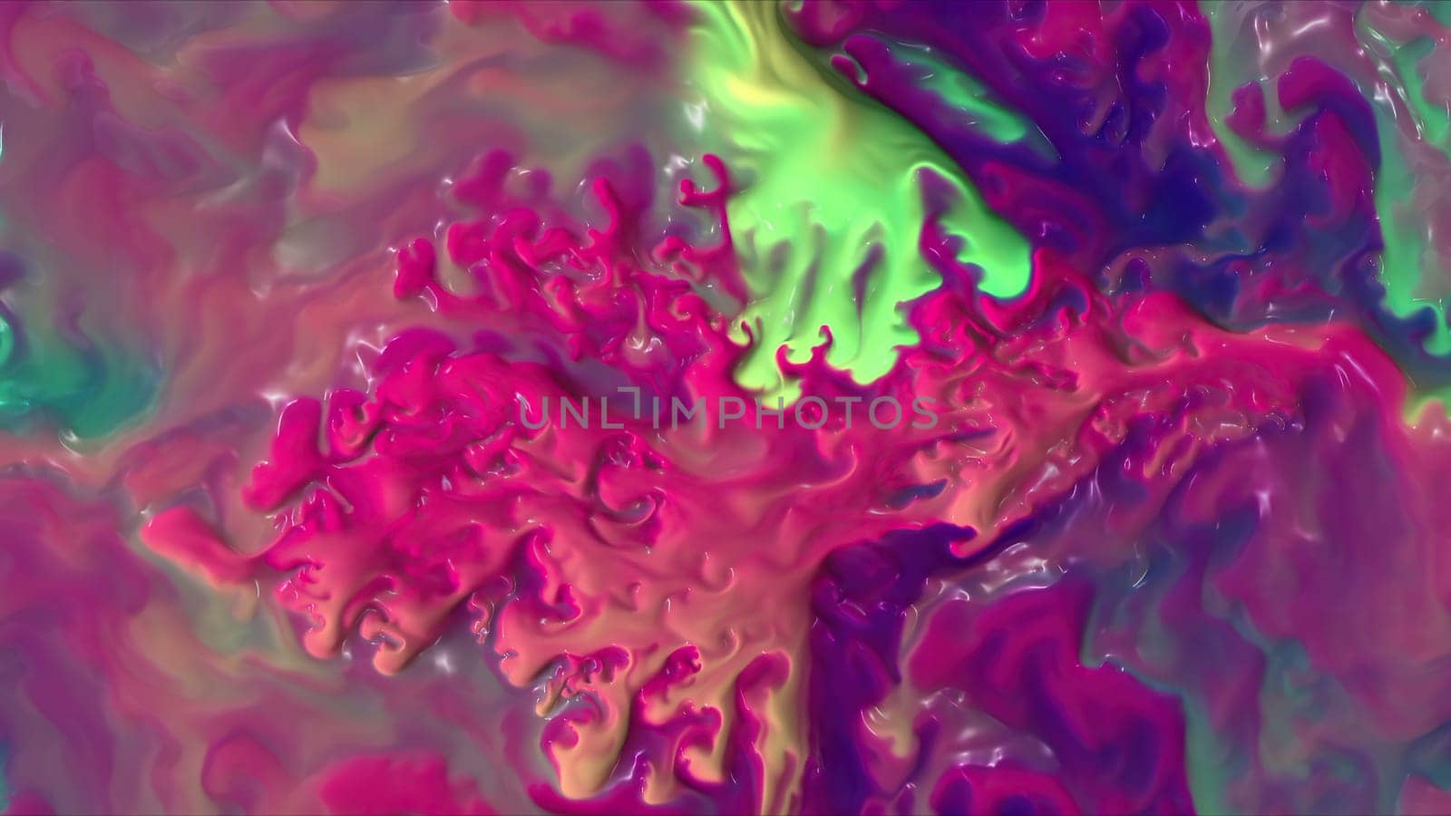Colorful paint mix with gradient vivid colors,Colorful paint mix with gradient vivid colors