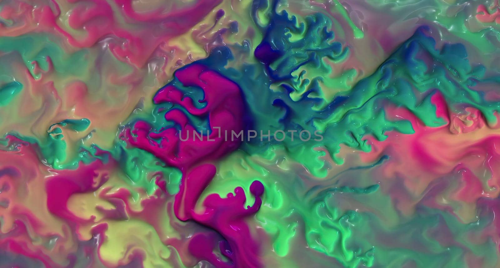 Colorful paint mix with gradient vivid colors,Colorful paint mix with gradient vivid colors