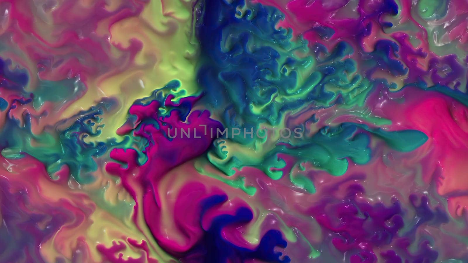 Colorful paint mix with gradient vivid colors,Colorful paint mix with gradient vivid colors