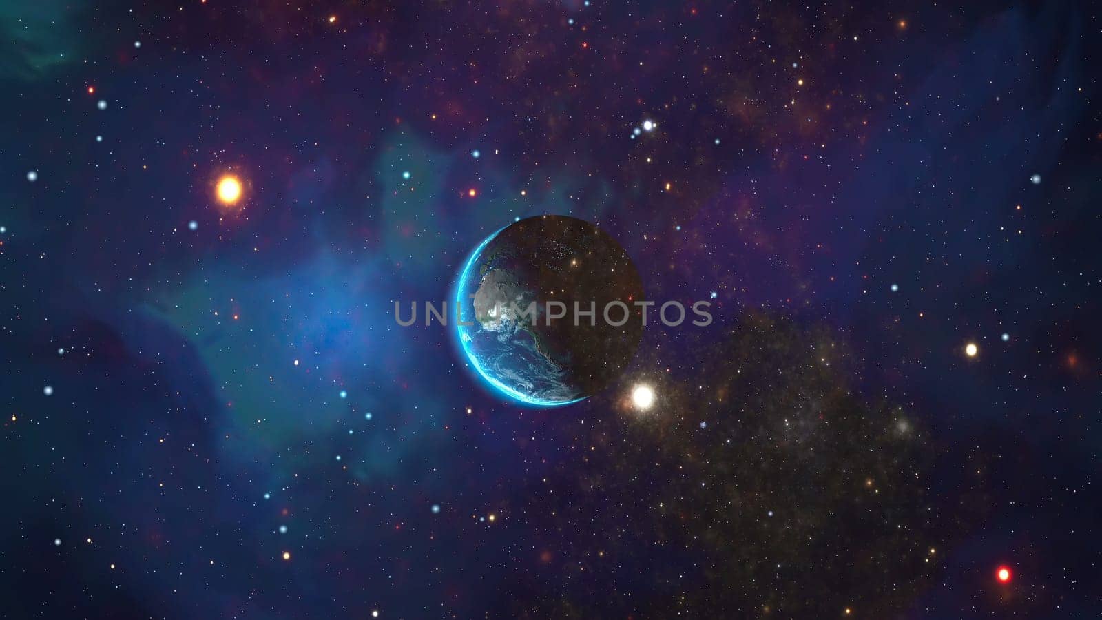 Planet Earth Seen From Space,Planet Earth Seen From Space