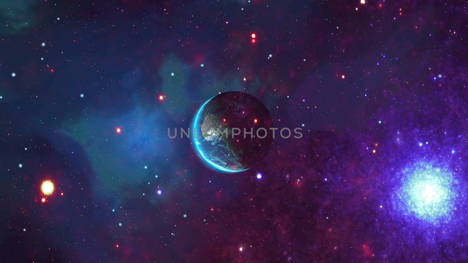 Planet Earth Seen From Space,Planet Earth Seen From Space