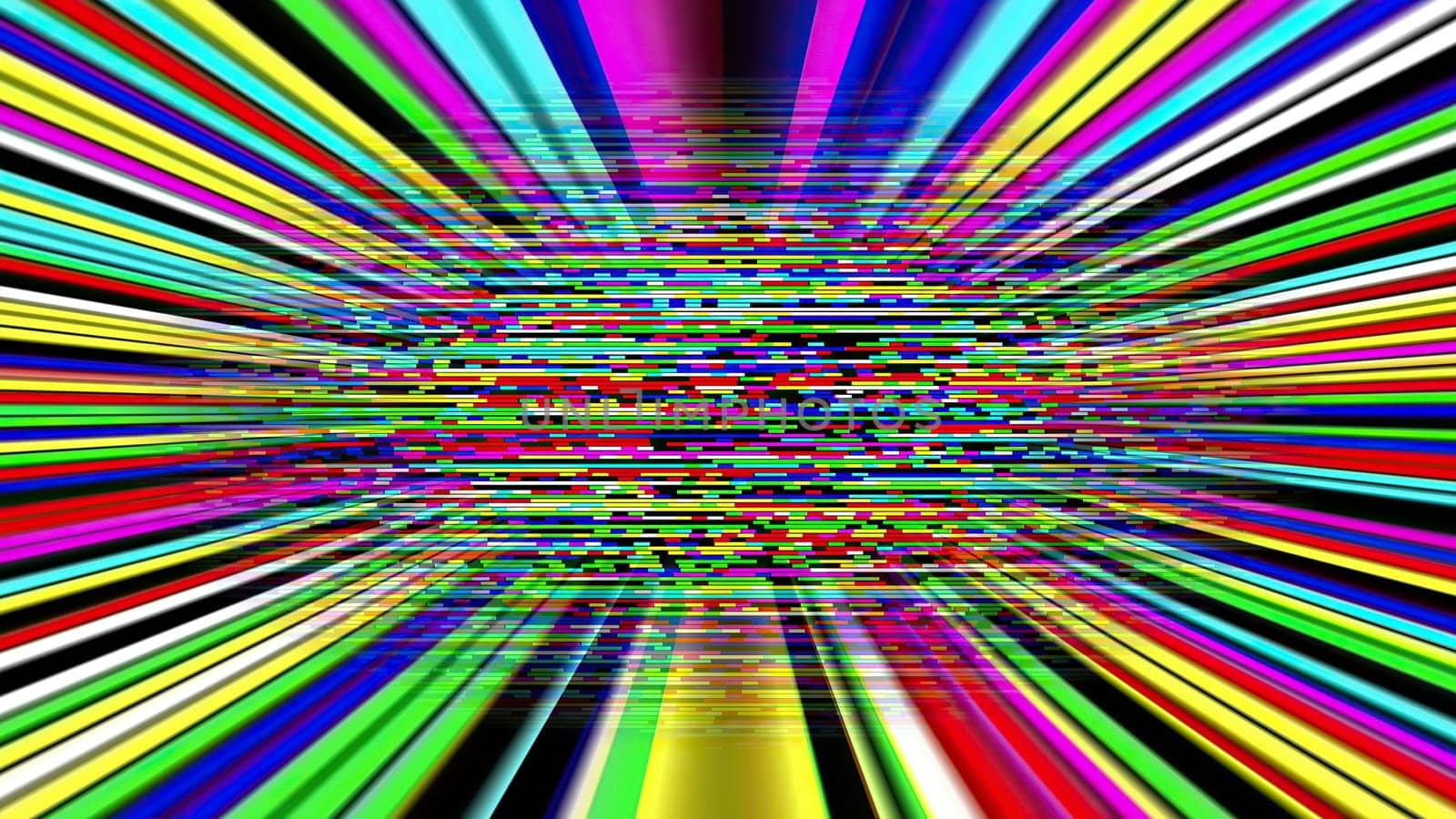 Colorful light rays and pixels,Colorful light rays and pixels