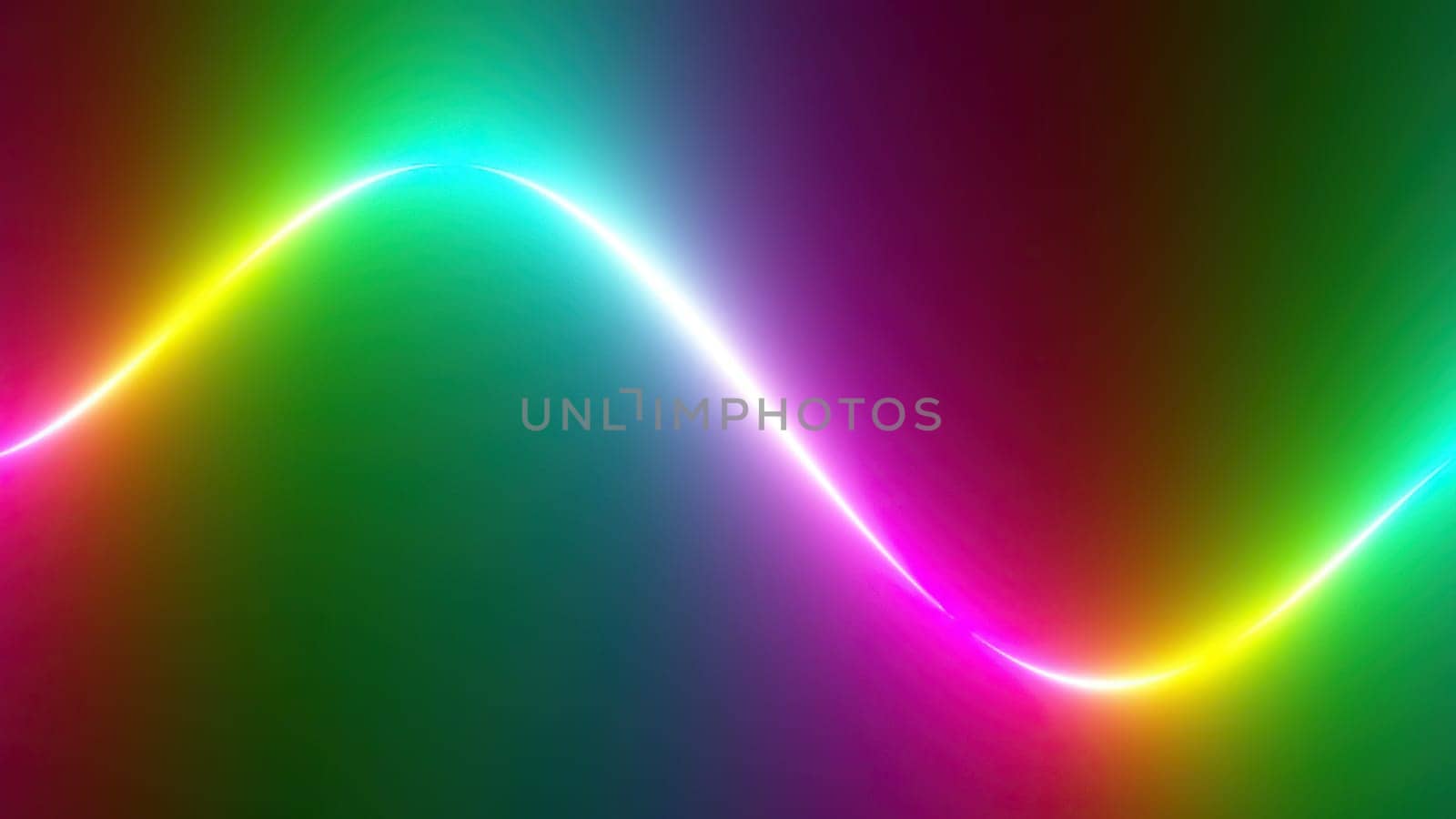 Animation Colorful Abstract Rainbow Spectrum Line ,Animation Colorful Abstract Rainbow Spectrum Line