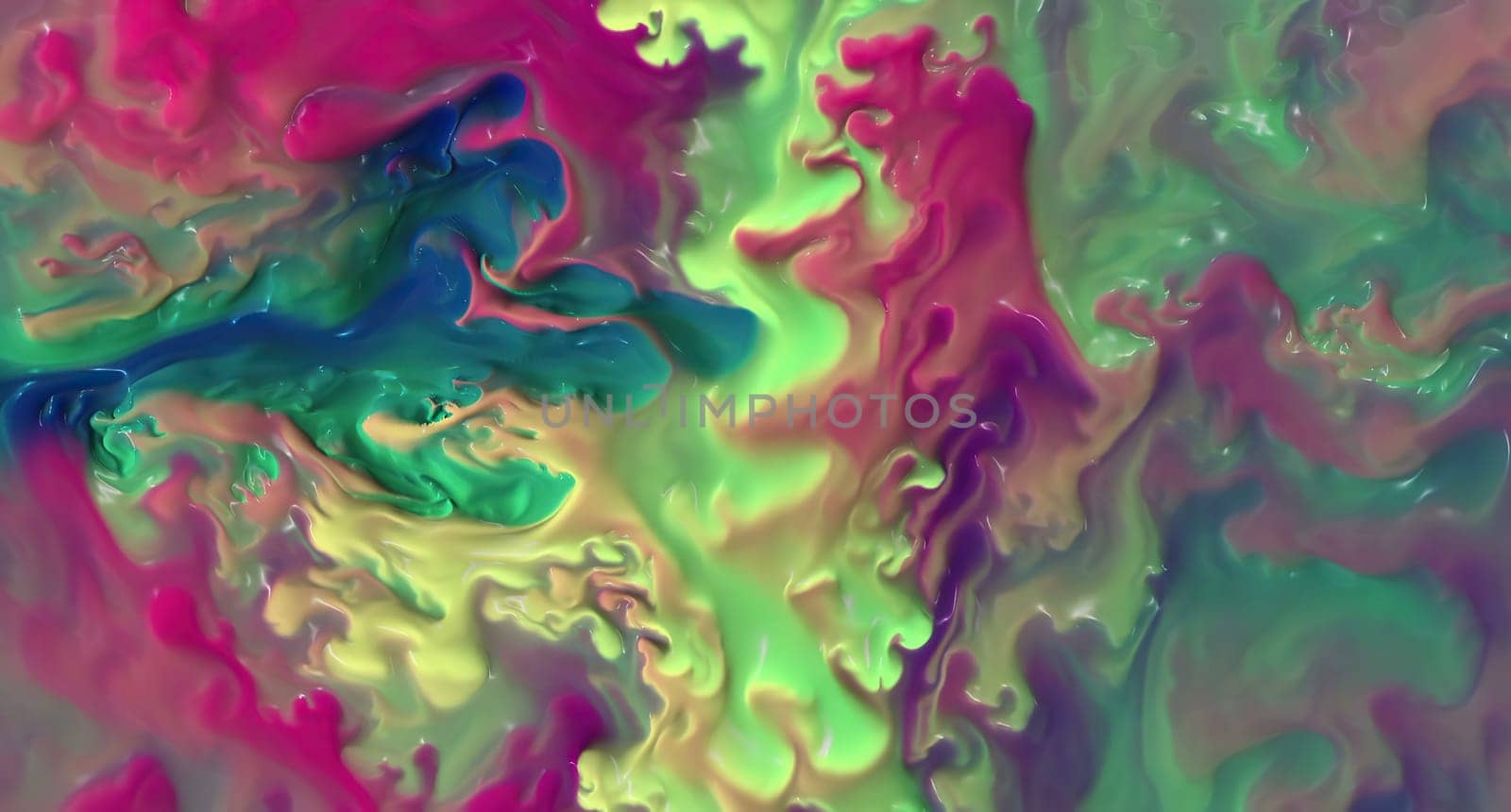 Colorful paint mix with gradient vivid colors,Colorful paint mix with gradient vivid colors