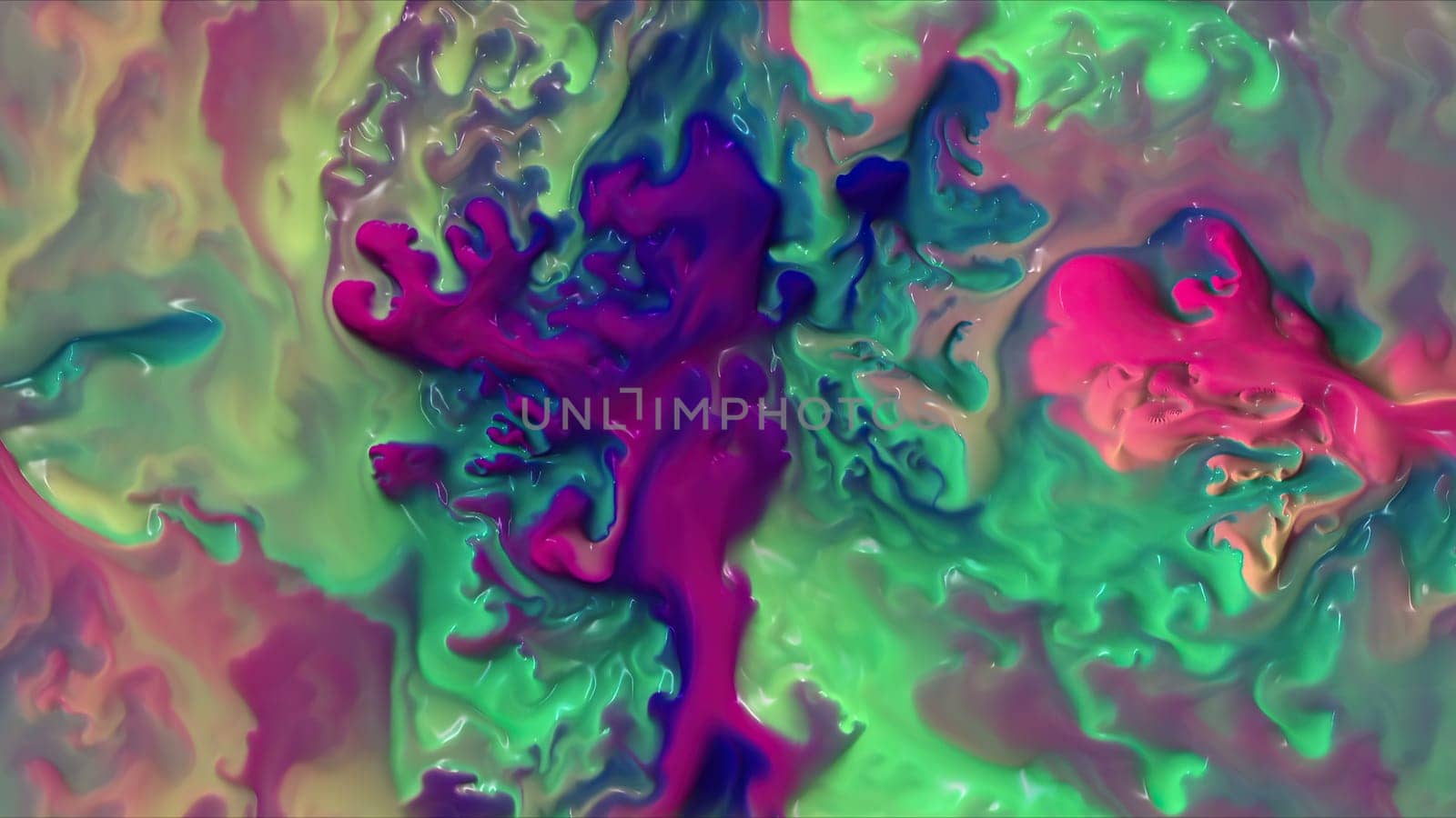 Colorful paint mix with gradient vivid colors,Colorful paint mix with gradient vivid colors