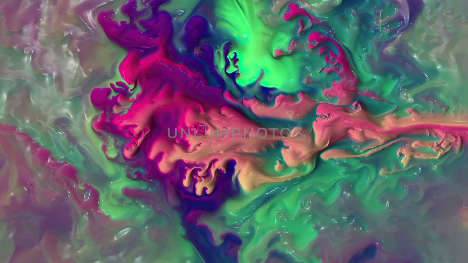 Colorful paint mix with gradient vivid colors,Colorful paint mix with gradient vivid colors