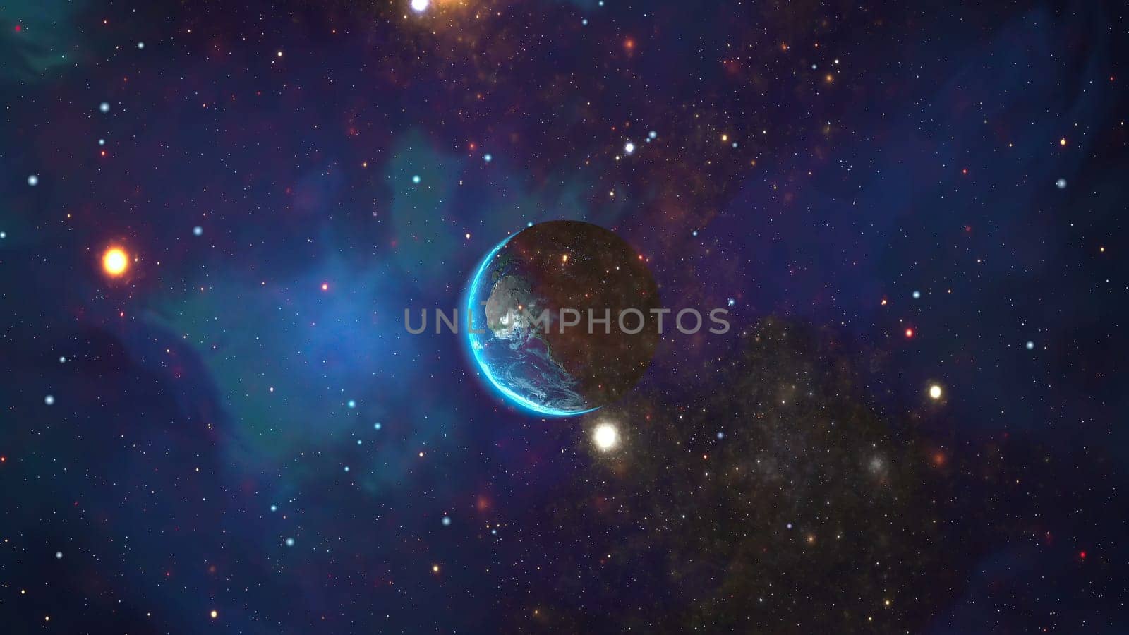 Planet Earth Seen From Space,Planet Earth Seen From Space