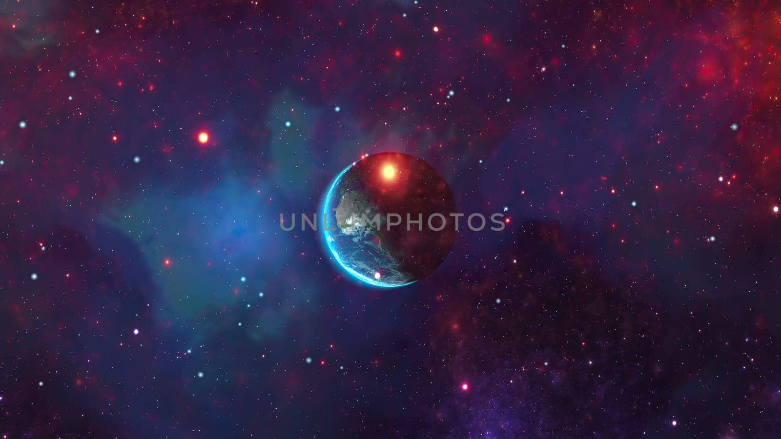 Planet Earth Seen From Space,Planet Earth Seen From Space