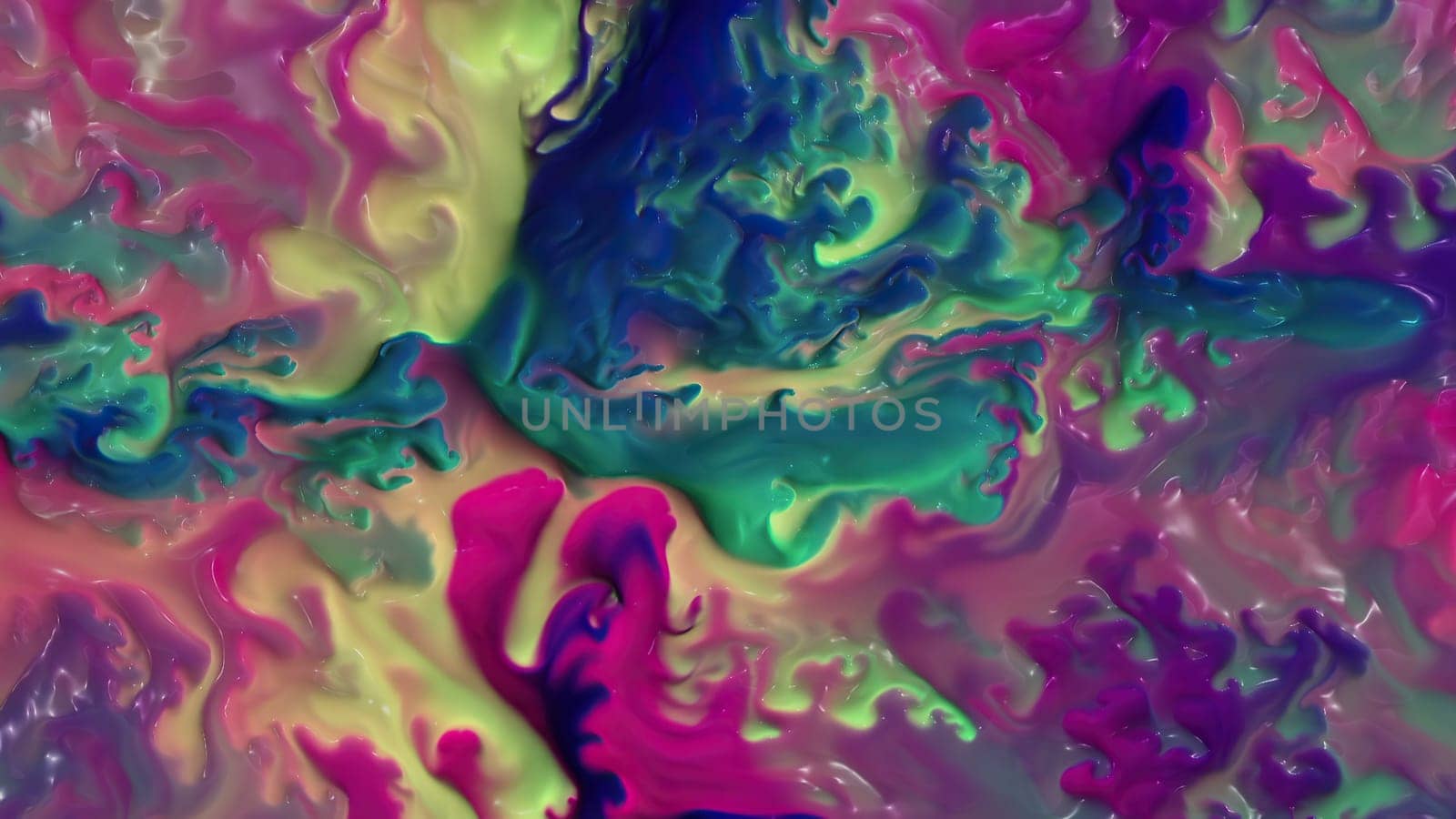 Colorful paint mix with gradient vivid colors,Colorful paint mix with gradient vivid colors