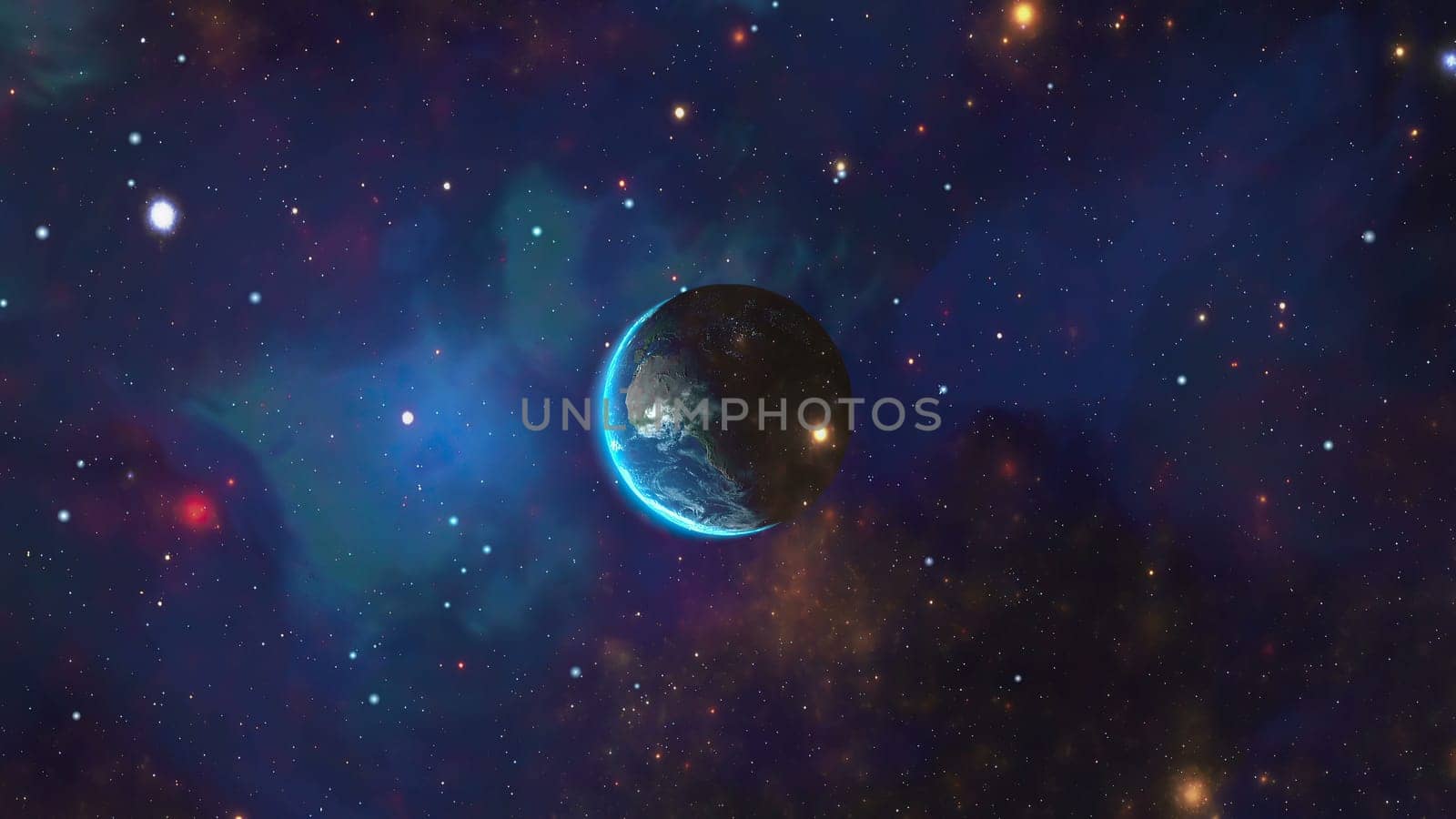 Planet Earth Seen From Space,Planet Earth Seen From Space
