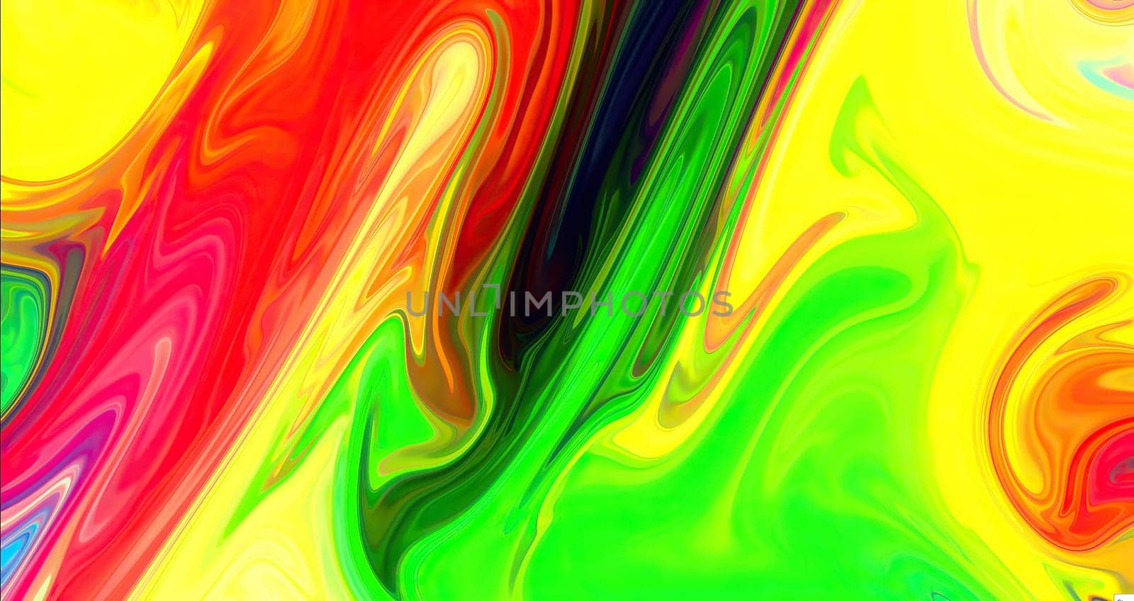 Colorful paint mix with gradient vivid colors ,Colorful paint mix with gradient vivid colors