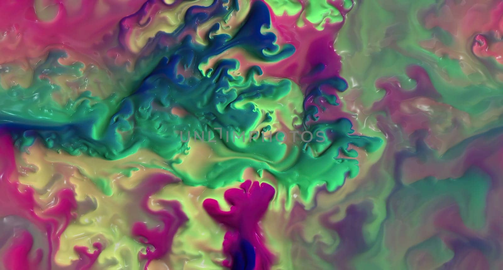 Colorful paint mix with gradient vivid colors,Colorful paint mix with gradient vivid colors