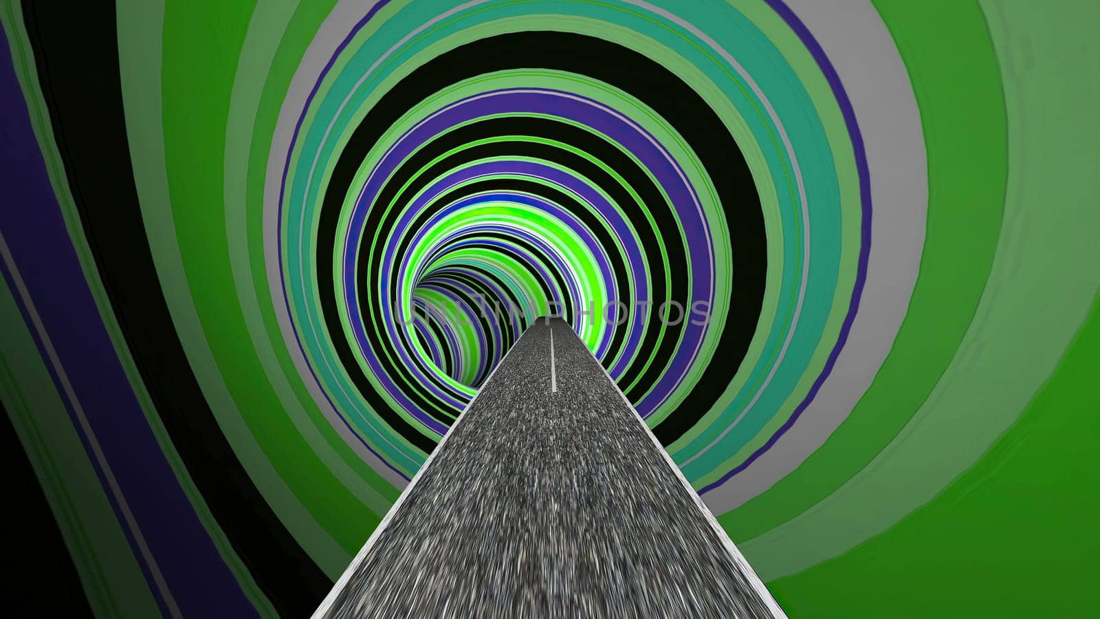 Driving to the world of illusion