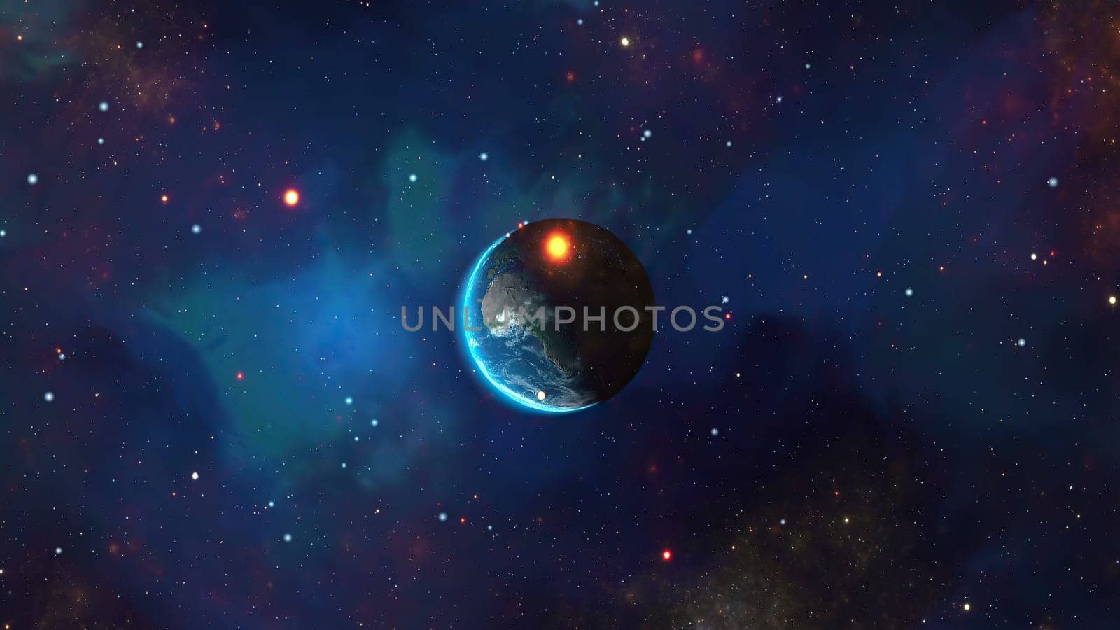 Planet Earth Seen From Space,Planet Earth Seen From Space
