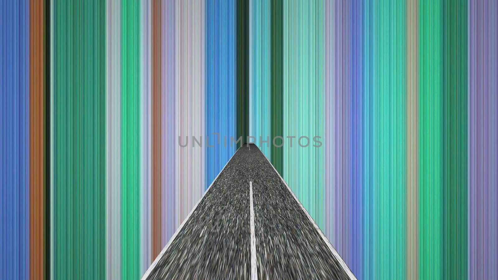 Driving to the world of illusion