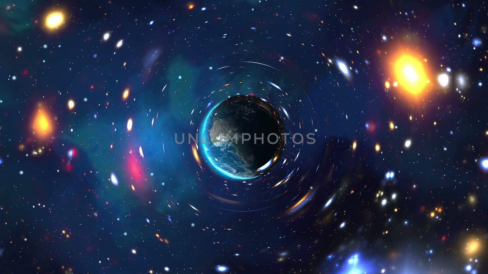 Planet Earth Seen From Space,Planet Earth Seen From Space