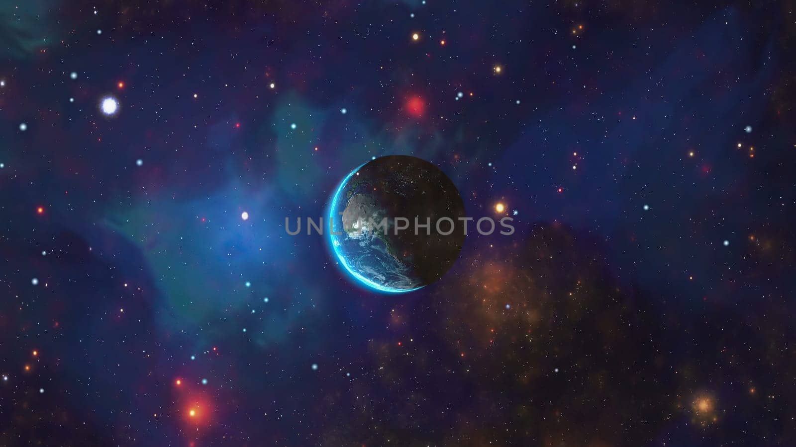 Planet Earth Seen From Space,Planet Earth Seen From Space
