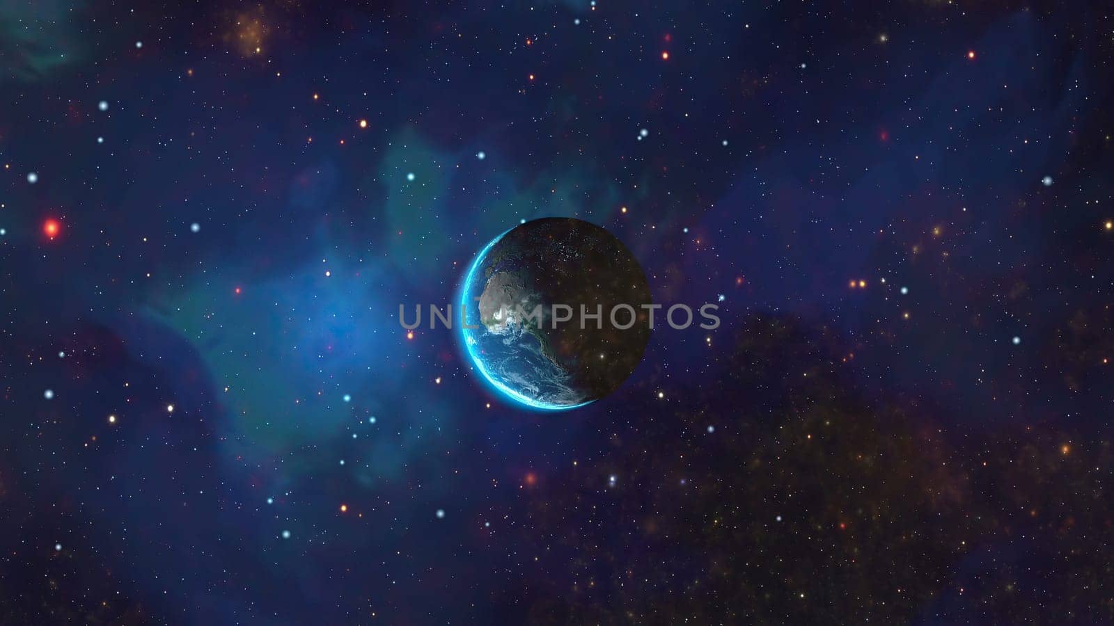 Planet Earth Seen From Space,Planet Earth Seen From Space