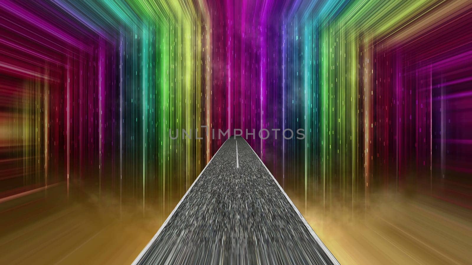 Driving to the world of illusion