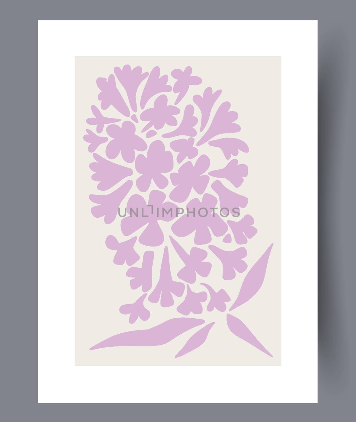 Printable wall art vector poster set vector. Vector illustrationPrintable wall art vector poster set. Hand drawn minimalism design for scandinavian interior.
