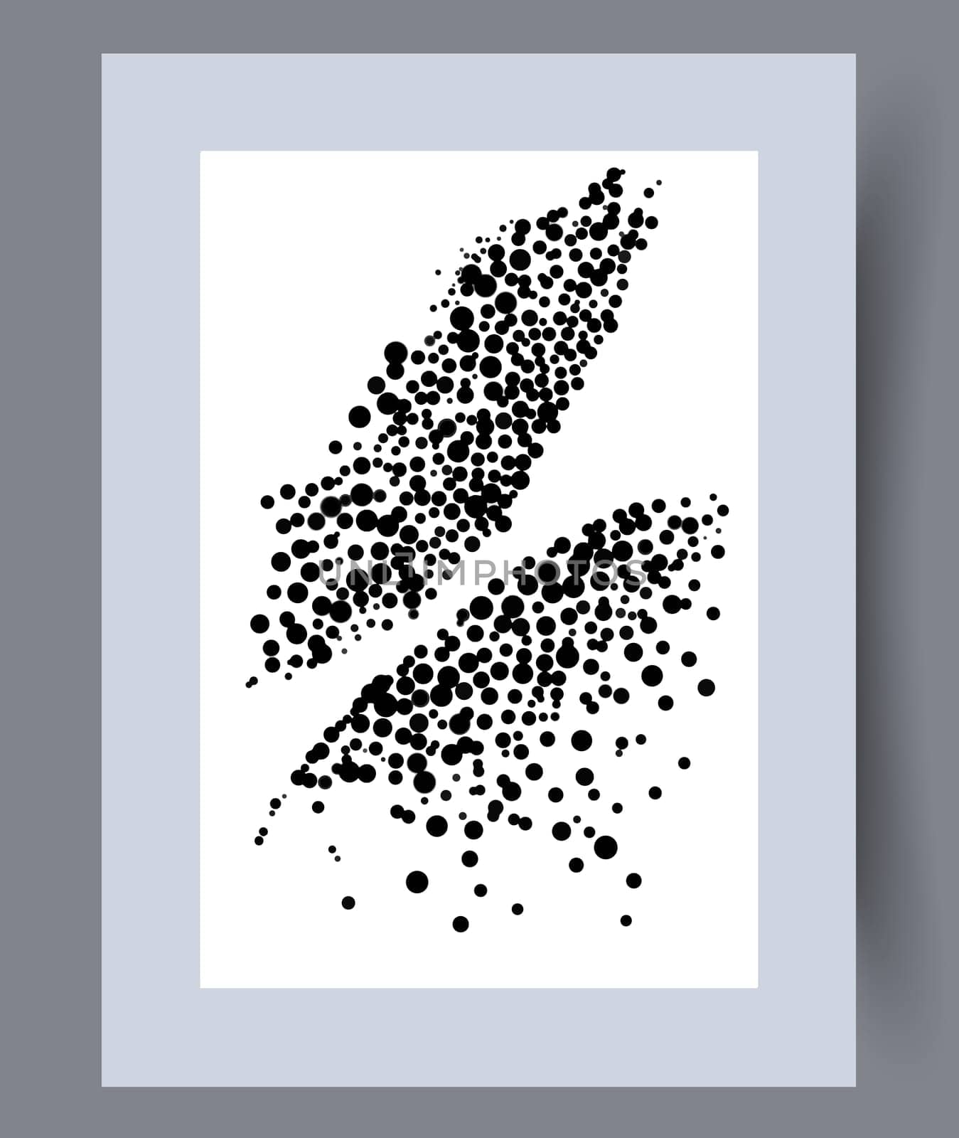 Printable wall art vector poster set. Hand drawn minimalism design for scandinavian interior.