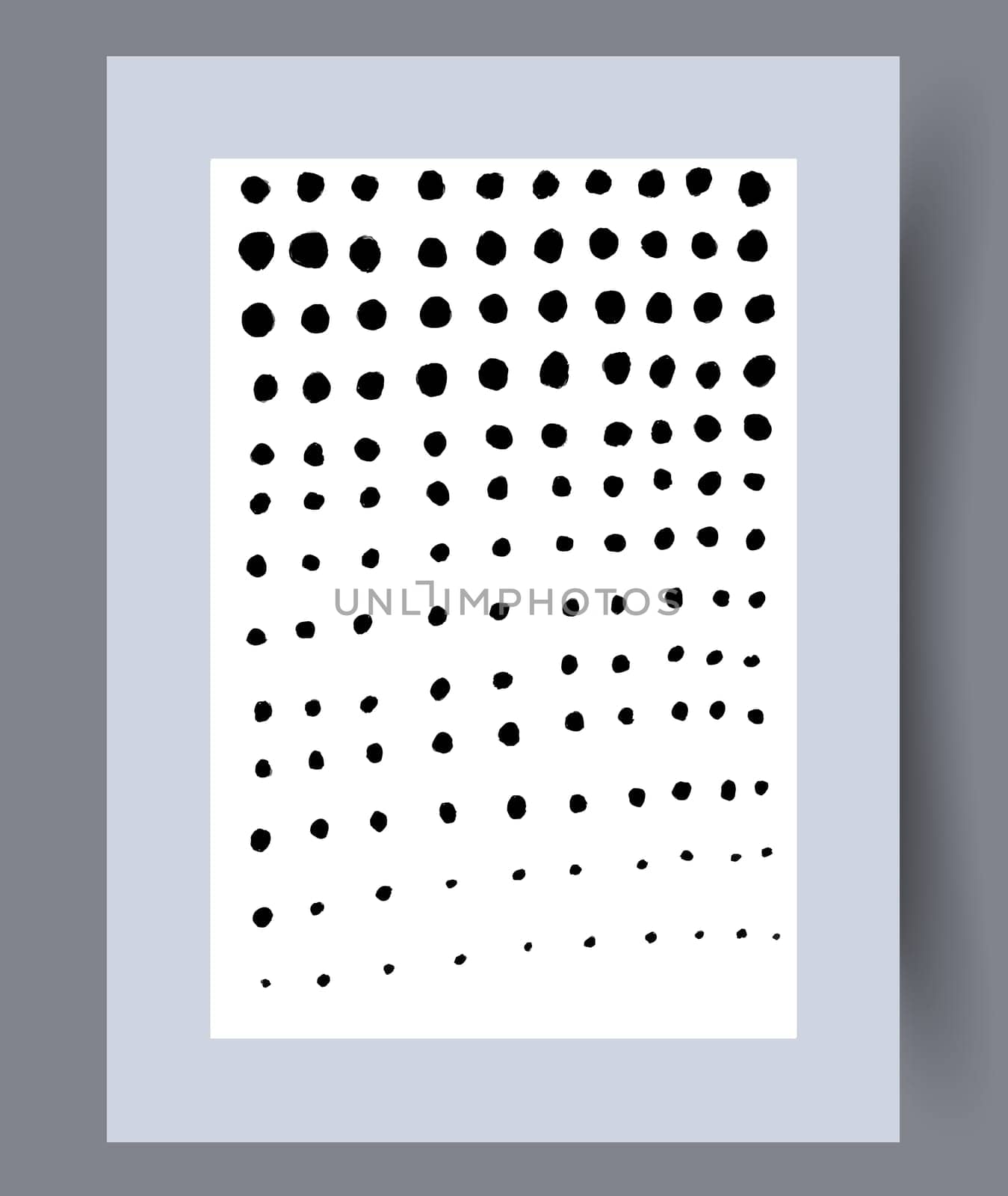 Printable wall art vector poster set. Hand drawn minimalism design for scandinavian interior.