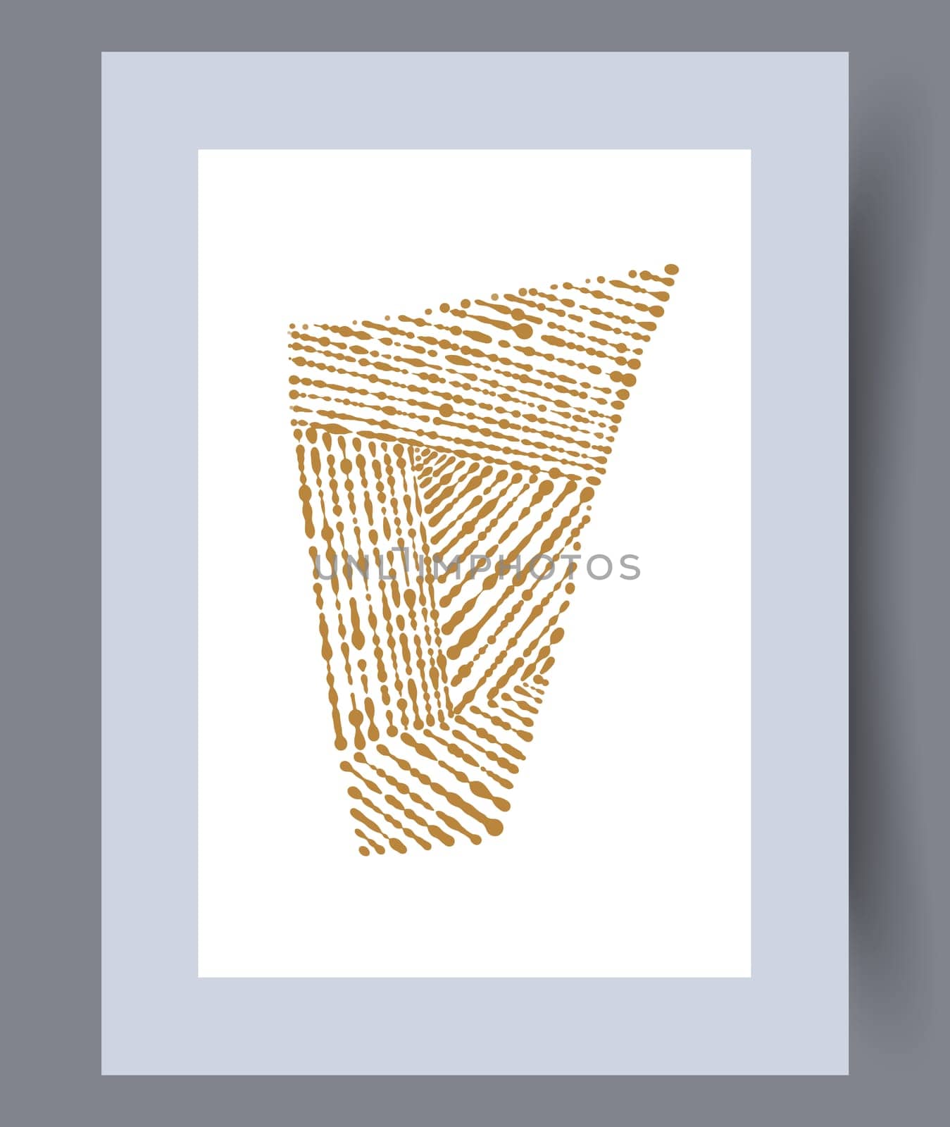 Scandinavian abstract vector print. Minimalistic abstract wall art background for print. Scandinavian vector style.