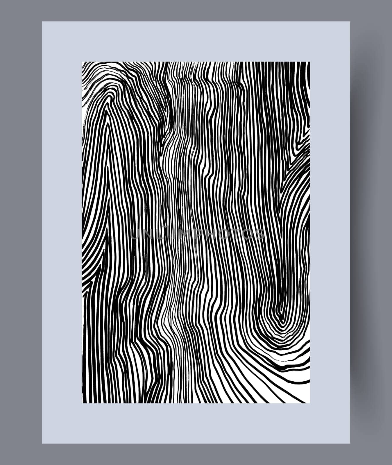 Scandinavian abstract vector print. Minimalistic abstract wall art background for print. Scandinavian vector style.