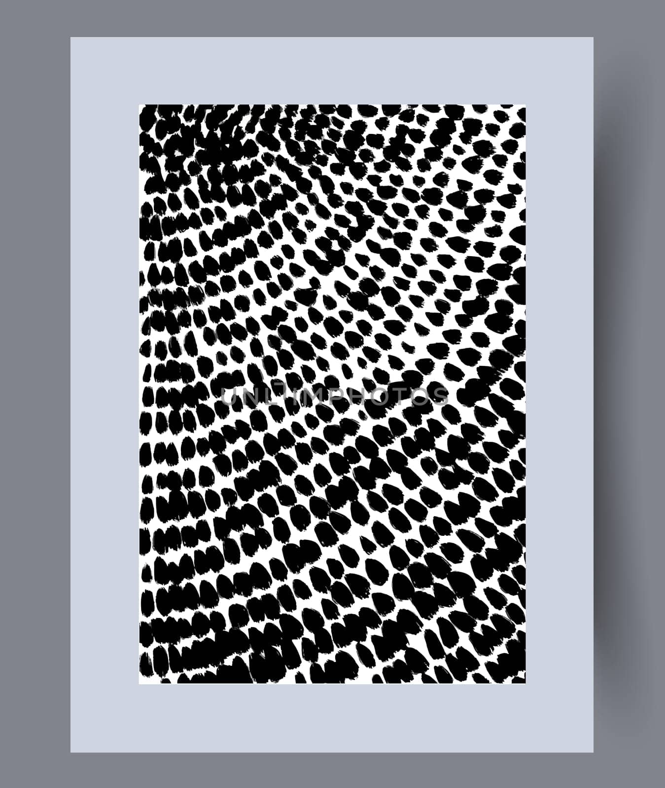 Scandinavian abstract vector print set. Minimalistic abstract wall art background for print. Scandinavian vector style.