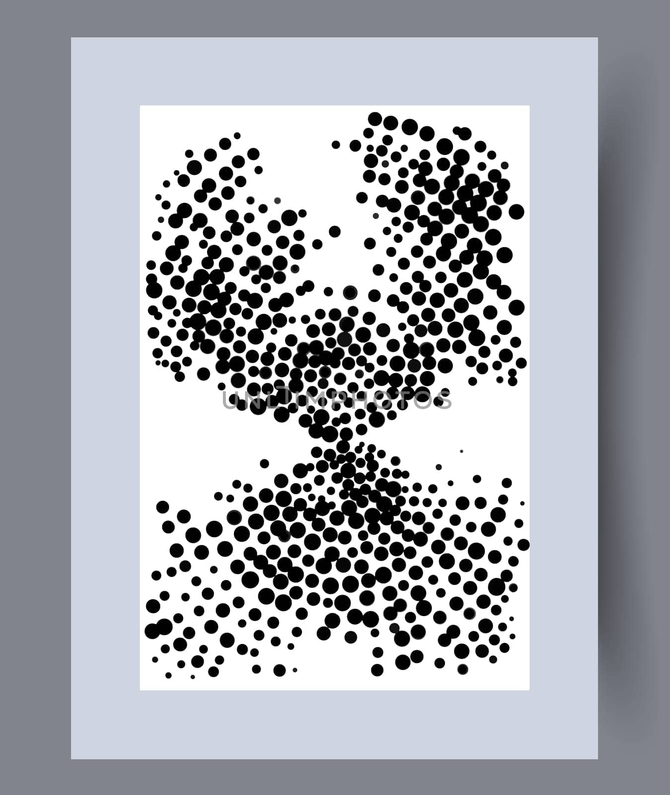 Printable wall art vector poster set. Hand drawn minimalism design for scandinavian interior.