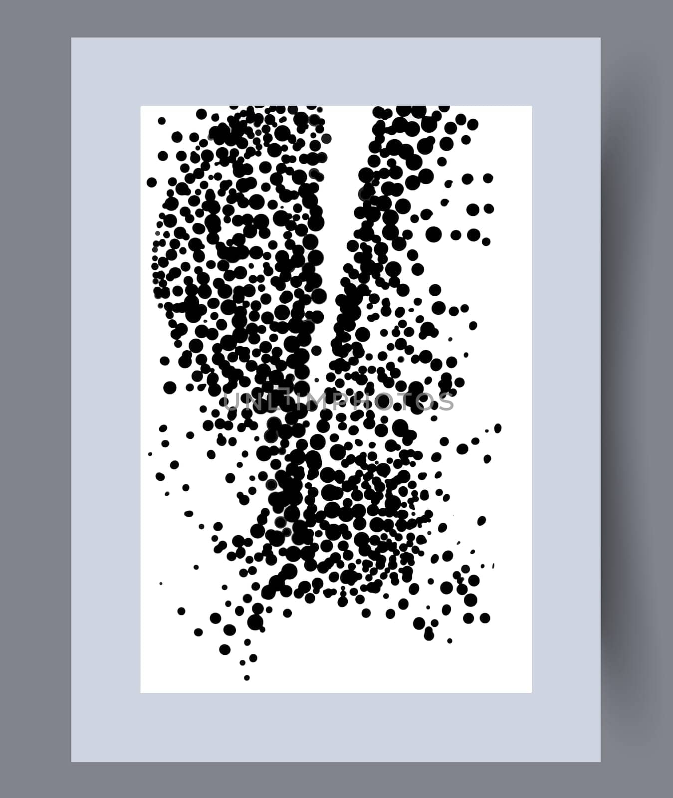 Printable wall art vector poster set. Hand drawn minimalism design for scandinavian interior.