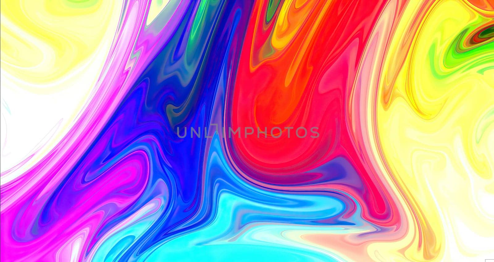 Colorful paint mix with gradient vivid colors ,Colorful paint mix with gradient vivid colors