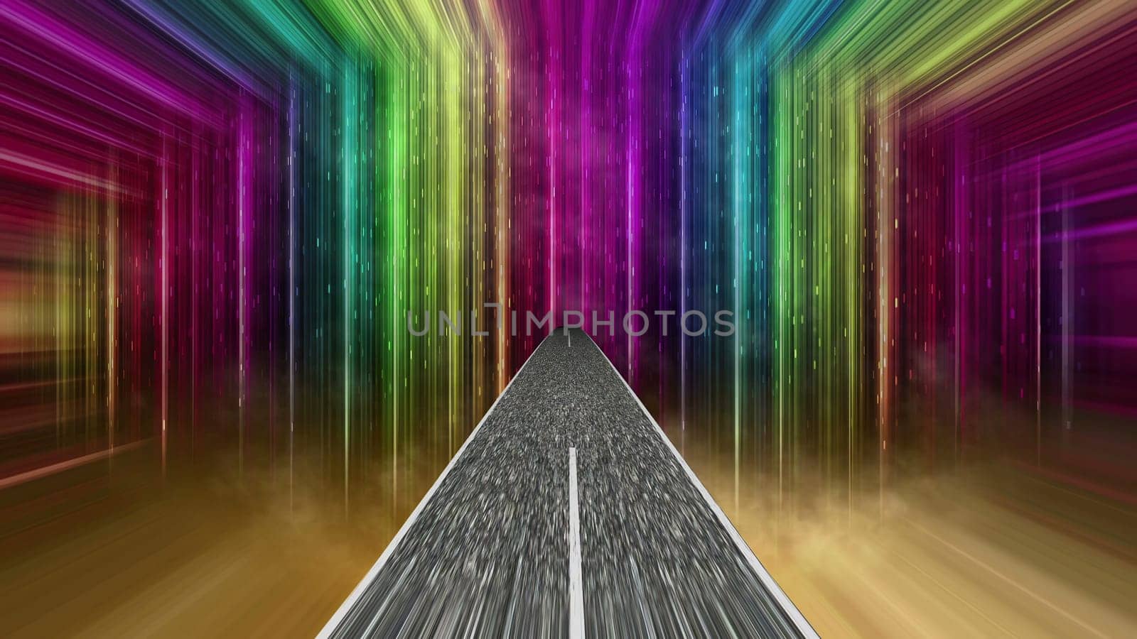 Driving to the world of illusion