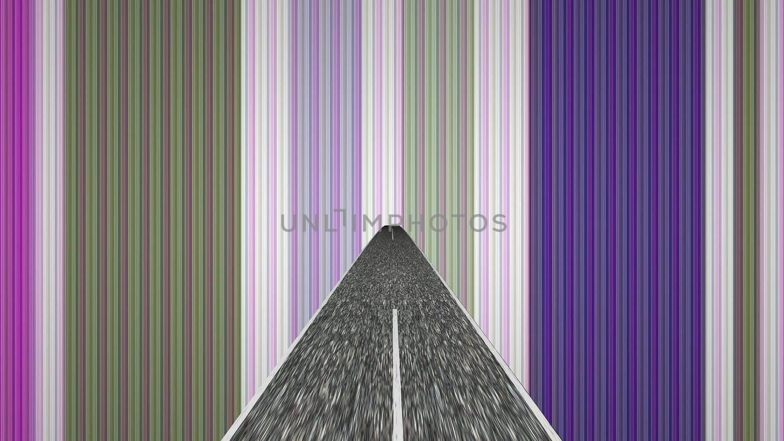 Driving to the world of illusion