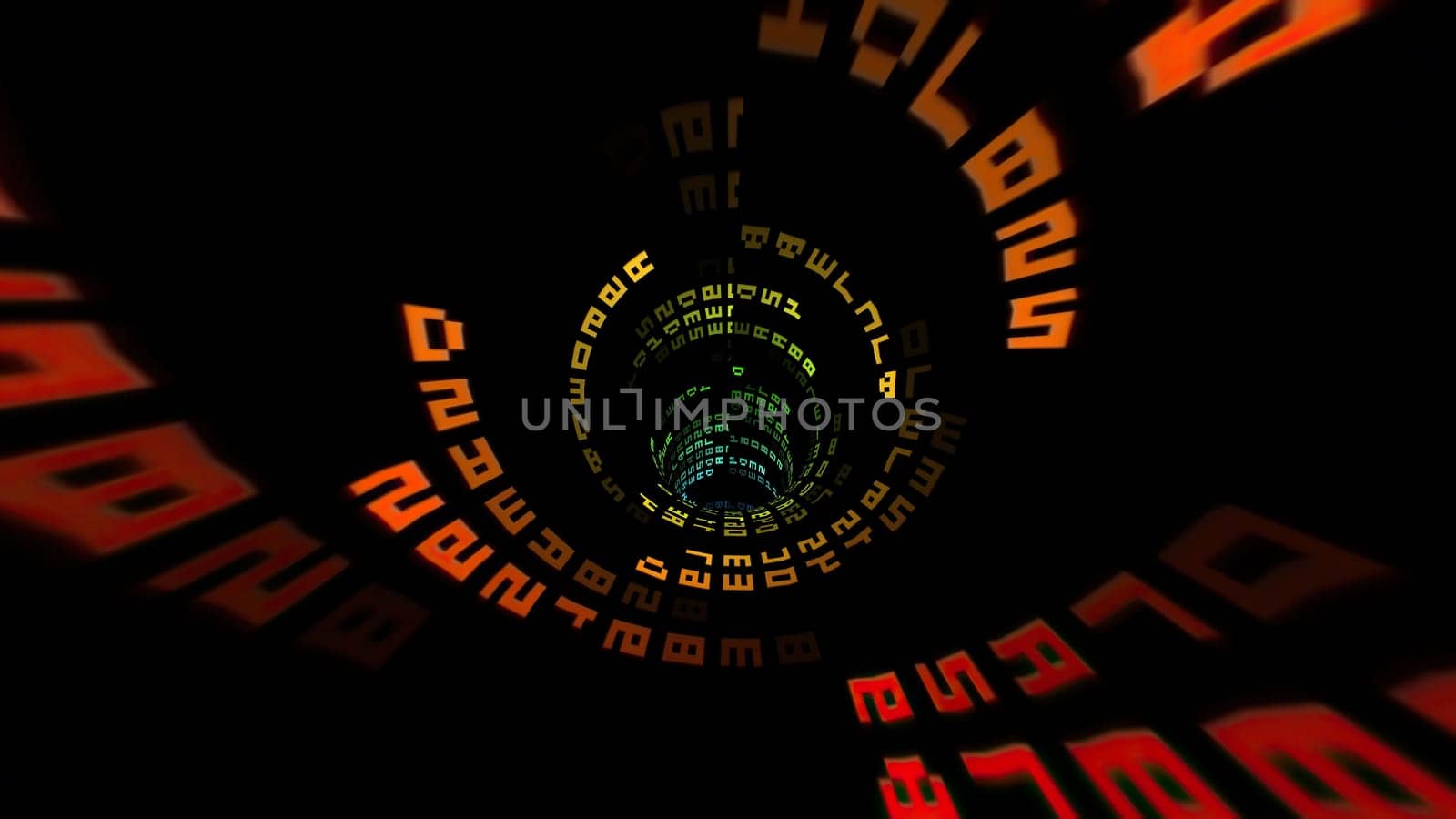 Driving through the binary data tunnel,Driving through the binary data tunnel