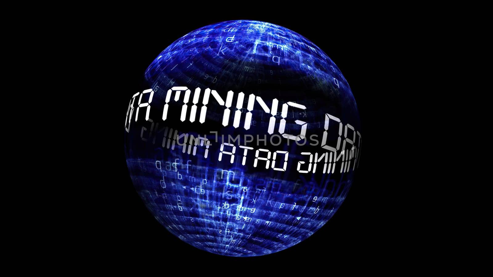 Data mining concept on rotating sphere,Data mining concept on rotating sphere