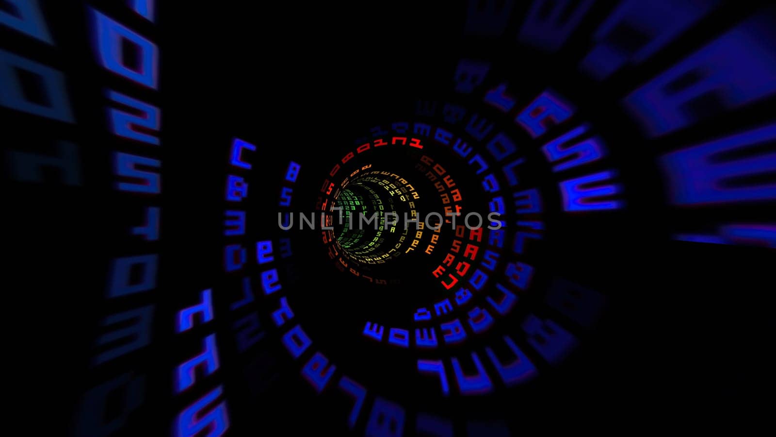 Driving through the binary data tunnel,Driving through the binary data tunnel