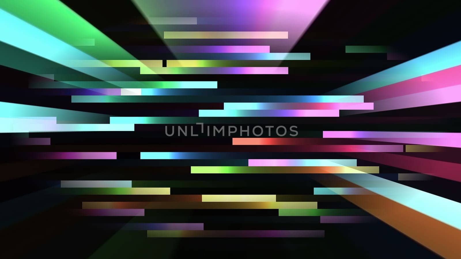 Colorful light rays and pixels,Colorful light rays and pixels