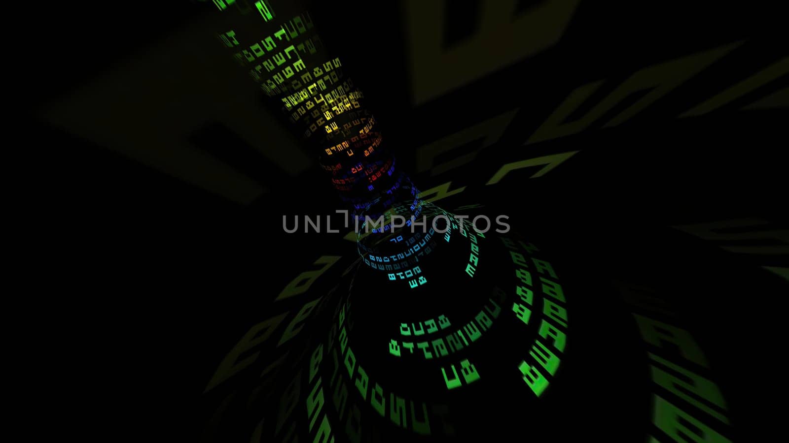 Driving through the binary data tunnel,Driving through the binary data tunnel